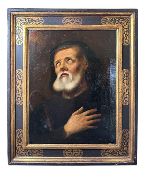 Charitas, 1800s, Oil on Canvas, Framed