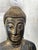 Thai Hand-Carved Giltwood Seated Buddha Statue For Sale - Image 6 of 16