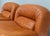 Vintage Lounge Chairs in Cognac Leather by Rossi di Albizzate, Italy, 1970s, Set of 2 For Sale - Image 13 of 18
