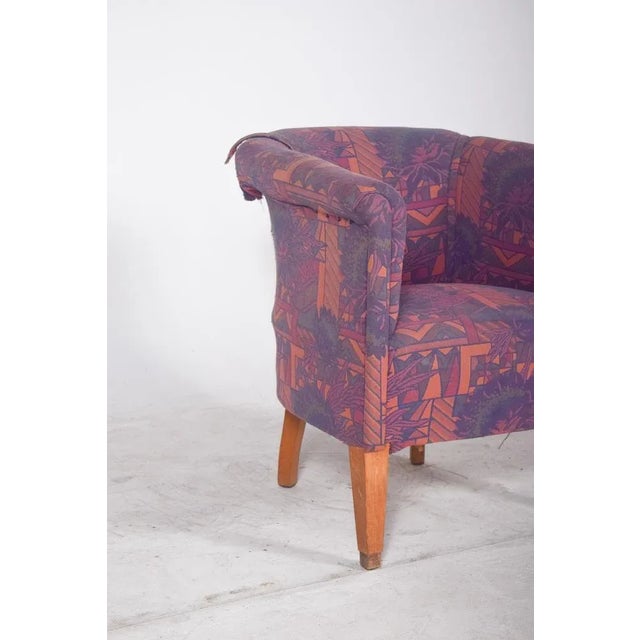 Portuguese Little Low Lady Chair, 1980s For Sale - Image 4 of 10