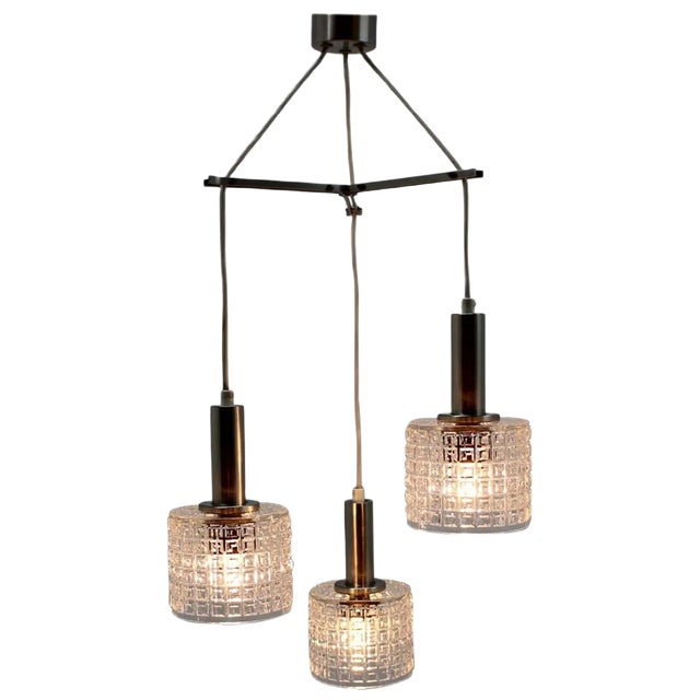 Vintage German Pendant Lamp, 1970s For Sale