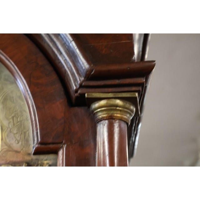 Klaas Troost 18th Century Dutch Burl Walnut Tall Case Grandfather Clock For Sale - Image 16 of 18
