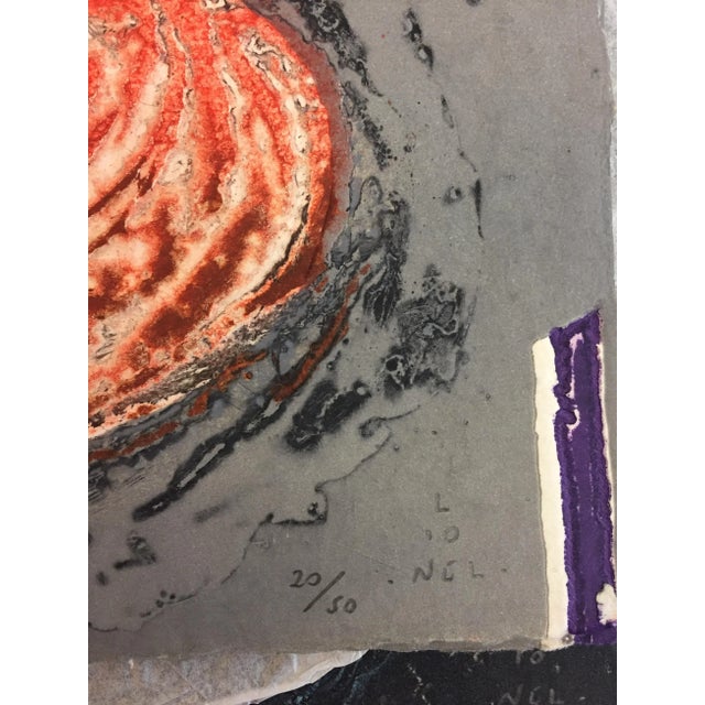 Untitled Engraving by Lionel Perrotte For Sale - Image 4 of 5