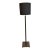 Theodore Alexander Modern Bronze Floor Lamp For Sale