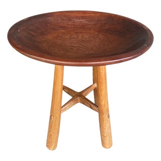 Andrianna Shamaris Mid Century Couture Side Table For Sale