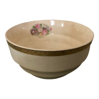 Early 20th Century French Saxon China Bowl For Sale