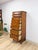 Mid 20th Century Ficks Reed Faux Bamboo Lingerie Chest Eight Drawers Brass Hollywood Regency For Sale - Image 10 of 11