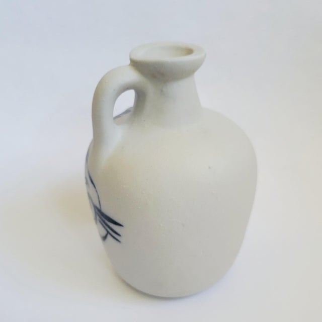 Ceramic Vintage Otero Regal Spain Pottery Jug Vase Hand Painted For Sale - Image 7 of 12