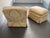 Antique Upholstered Rolled Arm Chair and Ottoman For Sale - Image 10 of 12