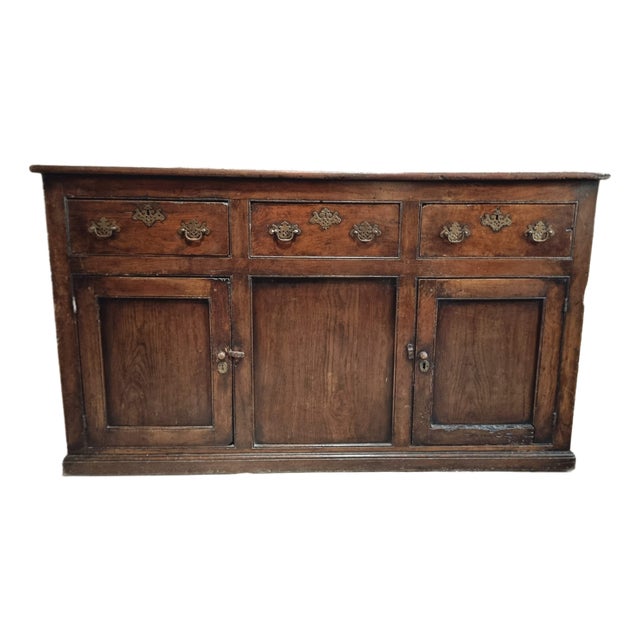 Georgian Chestnut Dresser or Sideboard, 18th Century For Sale