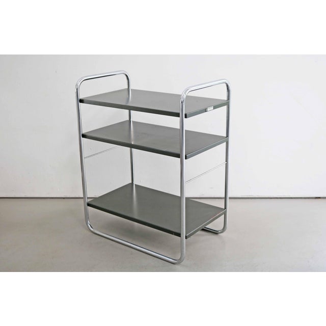 Mauser Werke Waldeck Steel Tube Shelf, 1950s For Sale - Image 12 of 12