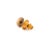 Modern 10k Yellow Gold Button Lapel Pin For Sale - Image 3 of 5