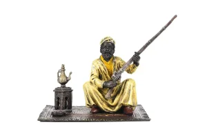 1900's Bronze Arab Warrior Figurine