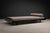 Taupe Sergio Rodrigues Rosewood Daybed in Taupe Boucle, Brazil, 1960s For Sale - Image 8 of 17