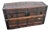 Late 19th Century SHR Trade Co Wooden Barrel-Top Steamer Trunk For Sale