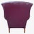 Burgundy Sam Moore Vintage Deep Grape Color Chair With Nailhead Trim For Sale - Image 8 of 8