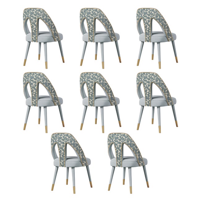Caron Dining Chairs by Ottiu, Set of 8 For Sale - Image 17 of 17