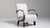 20th Century Czech Republic Ivory Boucle Upholstered Armchair For Sale - Image 10 of 11