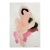 Pink Nude Reclining, Watercolor on Paper, 7 X 10.5 Inches For Sale