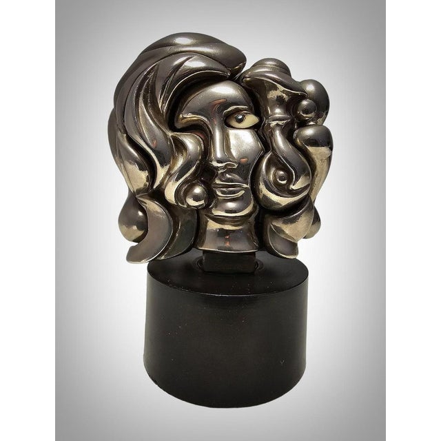 Mini Portrait of Michelle Puzzle Sculpture by Miguel Berrocal, 1960s For Sale - Image 6 of 9