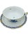 Herend Herend Chinese Bouquet Black Sapphire Tea Cup and Saucer For Sale - Image 4 of 9