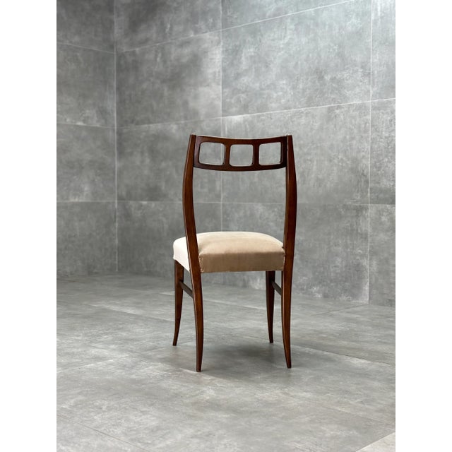 Vintage Wooden Chair, 1950s For Sale - Image 6 of 8