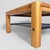 Italian Modern Leather and Wooden Coffee Table attributed to Silvano Passi, 1970s For Sale - Image 11 of 14
