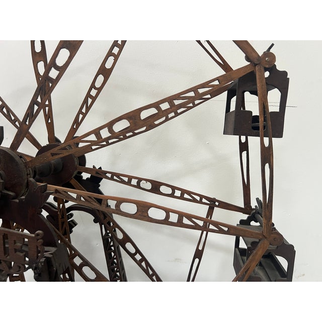 20th Century Model of a Ferris Wheel, Fairground Carousel For Sale - Image 17 of 18