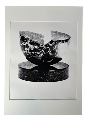 Jacques Guilmot, Untitled, 1960s, Signed Screen Print, Framed