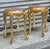 Elevate your interior with this breathtaking French-style side table, a luxurious accent piece fully covered in radiant...