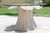 Vintage Hollywood Regency Style Flower Pencil Reed Rattan Pedestal Dining Table With Oval Glass Top For Sale - Image 9 of 18