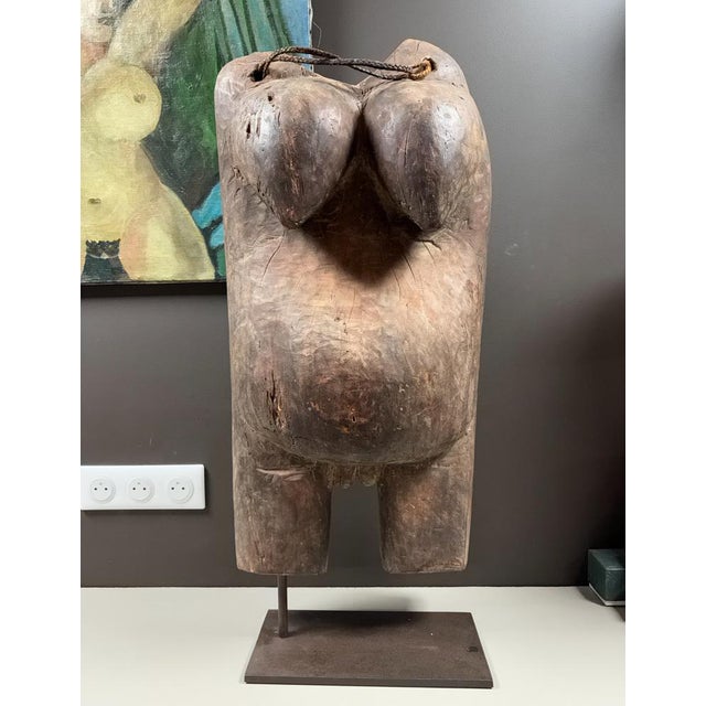 Nago Fertility Belly Mask for the Gelede, Republic of Benin, 1920s. Used for fertility, rare collector's item. I have...
