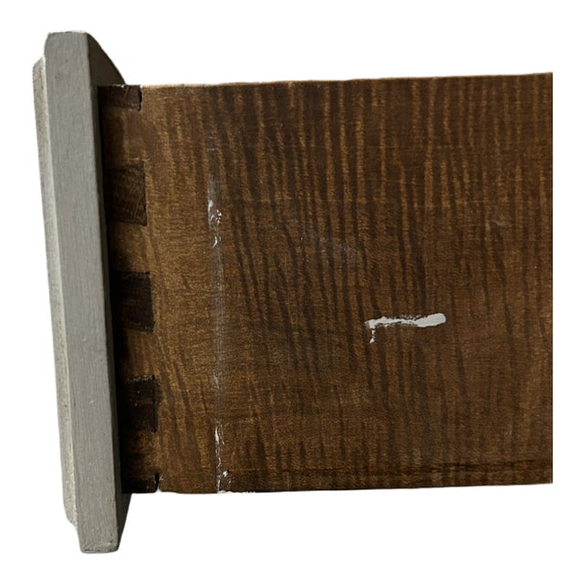 Wood French Oak Breakfront Buffet, Early 20th Century For Sale - Image 7 of 18