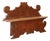 Antique Bench in Stained Walnut and Oak, 1800s For Sale