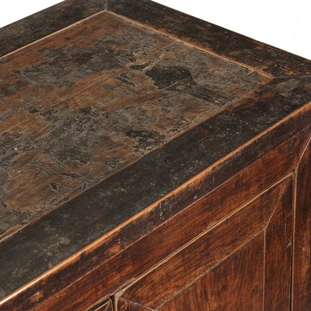 Chinese Walnut Storage Cabinet For Sale - Image 9 of 13