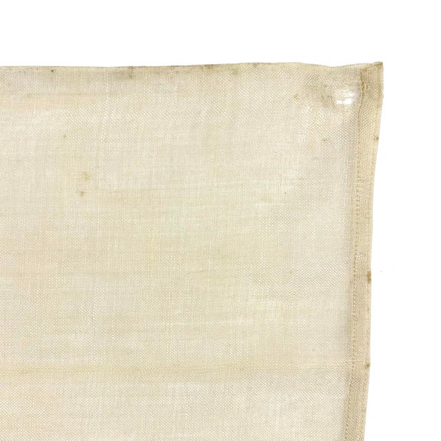 Red Oversize Vintage Wool Union Jack Flag, British Royal Navy White Ensign For Sale - Image 8 of 8