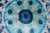 Contemporary Light Blue Hand Knotted Turkish Silk Velvet Ikat Pillows For Sale - Image 3 of 9