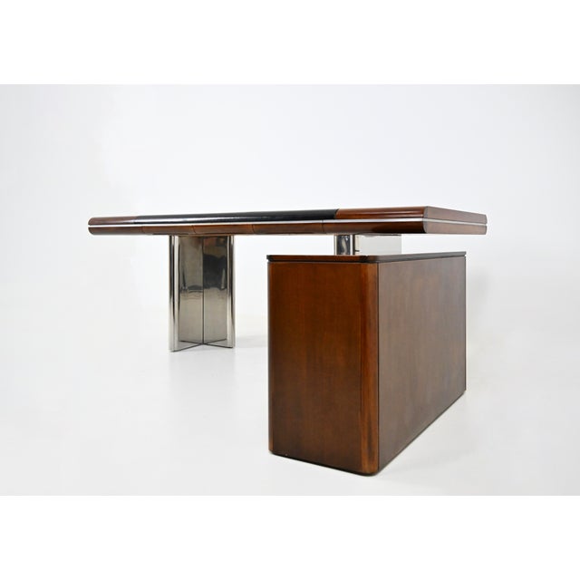 Italian Desk by Hans Von Klier for Skipper, 1970s For Sale - Image 6 of 16