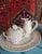 English Antique Leed's Cream Ware Reticulated Tea Set For Sale - Image 3 of 10