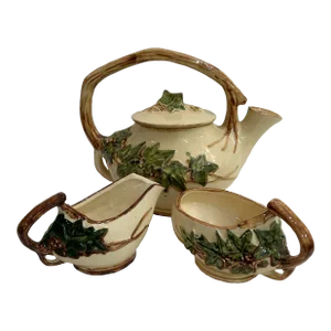 1940’s McCoy Ivy Pattern Tea Set - Set of 3 Pieces