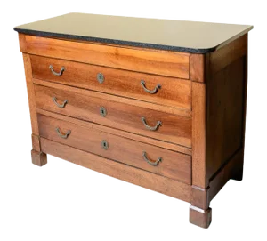 Louis Phillipe Style Walnut Commode