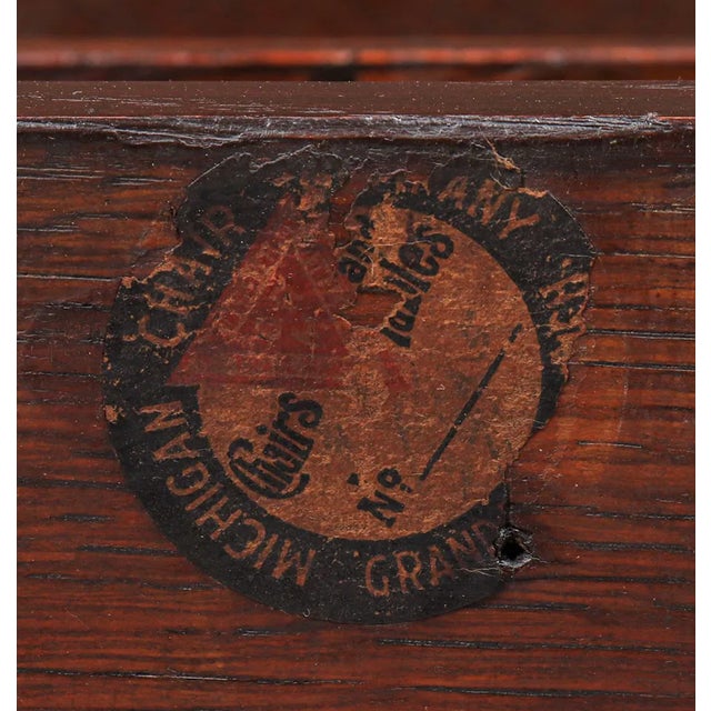 Stickley Brothers Style Antique Mission Oak Arts & Crafts Bookstand or Magazine Rack, Newly Refinished For Sale - Image 11 of 12