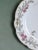 Antique Hand-Painted Floral Pattern Dinner Plates- a Pair For Sale - Image 10 of 11