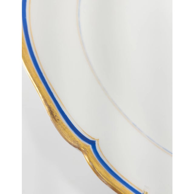 19th Century 19th Century German Kpm Porcelain Decorative Dinner Plate For Sale - Image 5 of 11