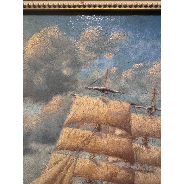 Eliot Candee Clark Impressionist Maritime Painting For Sale - Image 10 of 11