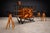 A museum-worthy Brazilian bar cabinet executed in three noble woods—Imbuia, Roxinho, and Pau Marfim—celebrating the...