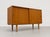 Wood Mid Century Modern Oak Sliding Door Credenza – Danish Modern Storage Cabinet, C. 1960’s For Sale - Image 7 of 12