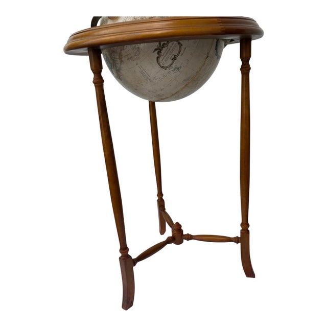 Replogle Globes Vintage Replogle Circa "Cold War Era" Floor Globe For Sale - Image 4 of 9