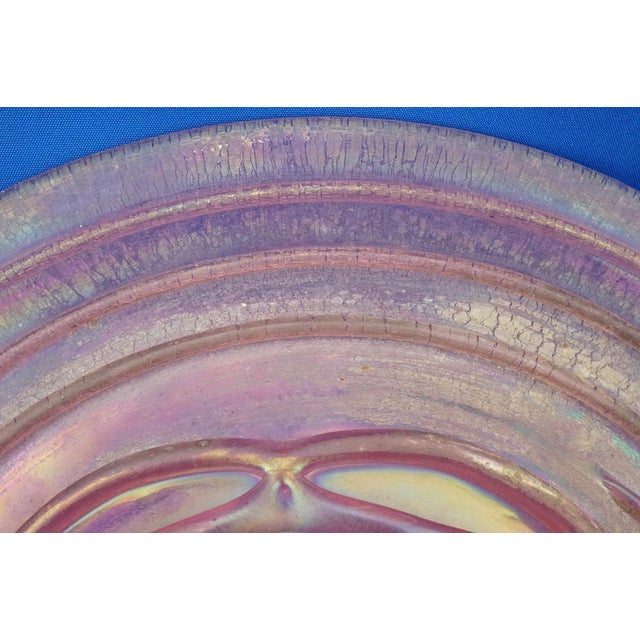 Iridescent Pink Murano Glass Vase from Seguso, 1900s For Sale - Image 17 of 18