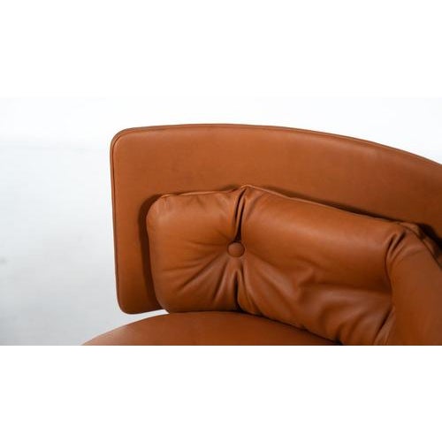 Dilly Daily Vanity in Brown Leather attributed to Luigi Massoni for Poltrona Frau, 1968 For Sale - Image 15 of 18